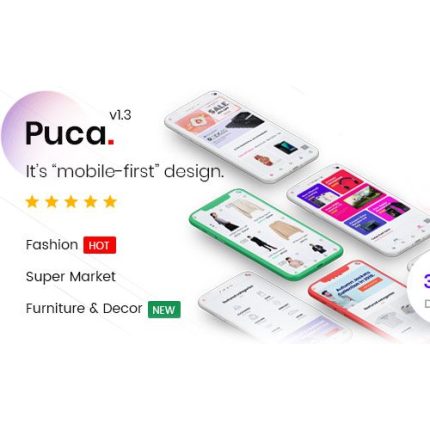 Puca – Optimized Mobile WooCommerce Theme v2.6.28