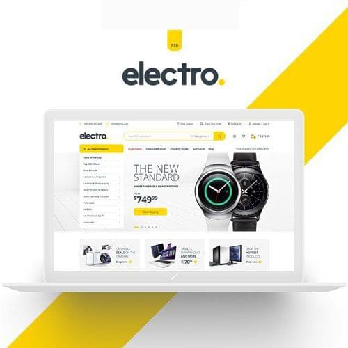 Electro Electronics Store WooCommerce Theme - Image 1