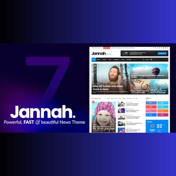 Jannah News Theme v7.5.1 – Newspaper Magazine AMP BuddyPress - Image 1