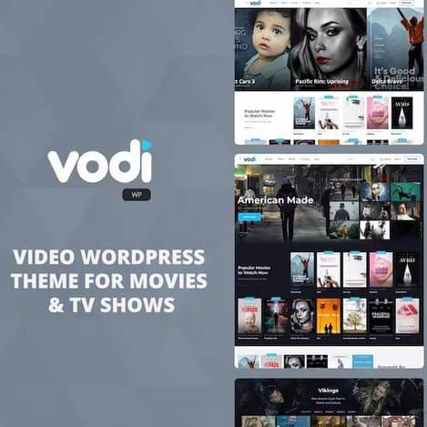 Vodi – Video WordPress Theme for Movies & TV Shows - Image 1